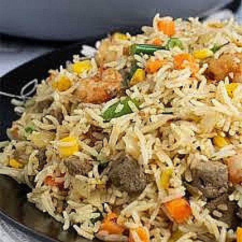 Bastimati coconut rice
