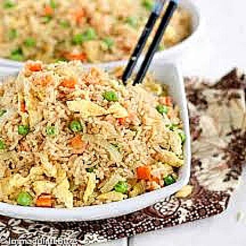 coconut rice half