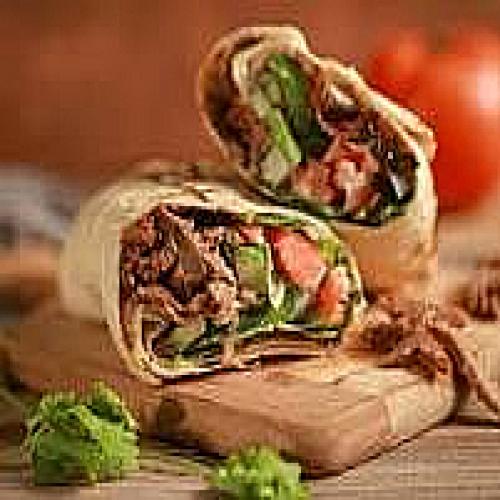 Beef shawarma without sausage