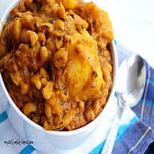 beans and yam porridge